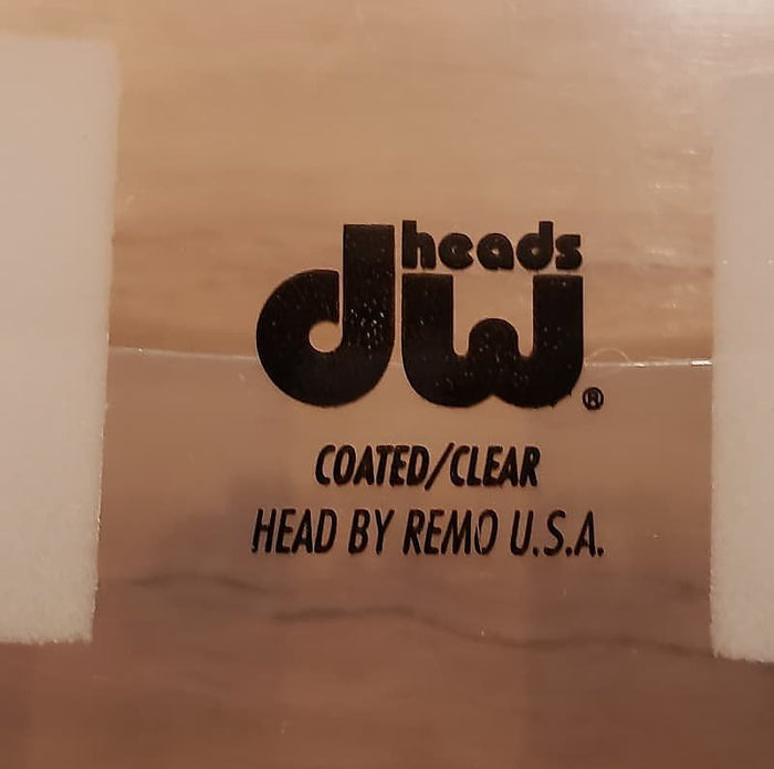 DW 26" Coated/Clear Bass Drum Batter Drum Head
