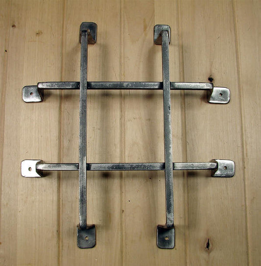 Economy Rustic Speakeasy Grill Flat Tipped - unfinished - Wild West Hardware