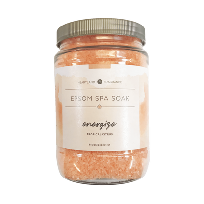 Energize (Tropical Citrus) Epsom Spa Soak
