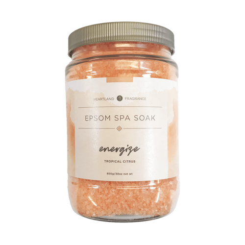 Energize (Tropical Citrus) Epsom Spa Soak