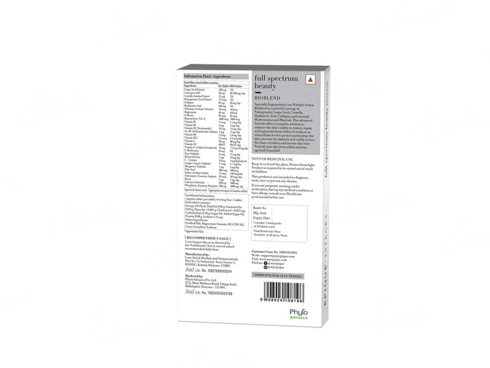 Epique Integra Full Spectrum Beauty Bioblend Nutraceutical Tablet