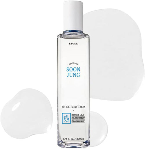 ETUDE Soonjung pH5.5 Relief Toner 200ml / 6.76 fl. oz.