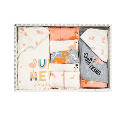 Flamingo- Summer Baby Set