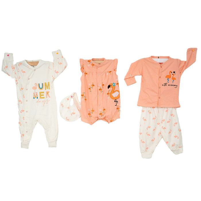 Flamingo- Summer Baby Set