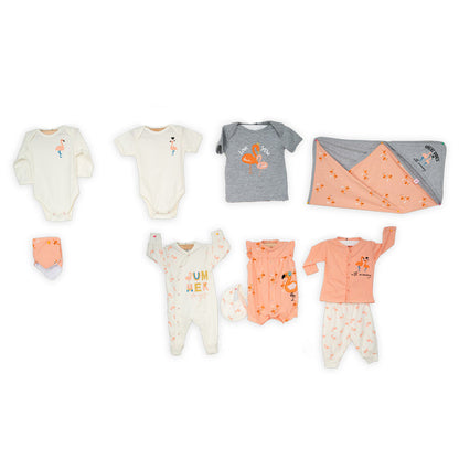 Flamingo- Summer Baby Set