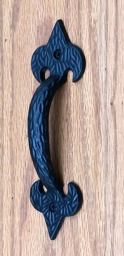 Fleur De Lis Door or Gate Pulls - Wild West Hardware