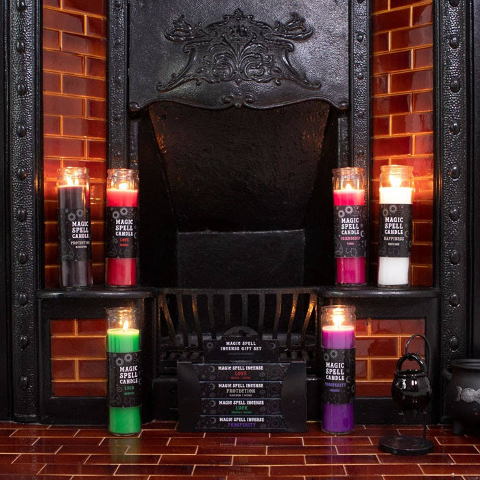 Floral 'Friendship' Magic Spell Tube Candle