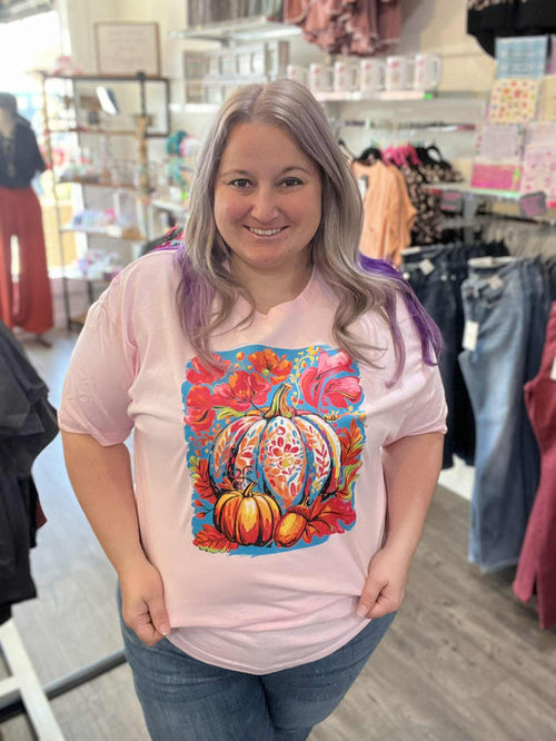 Floral Pumpkin