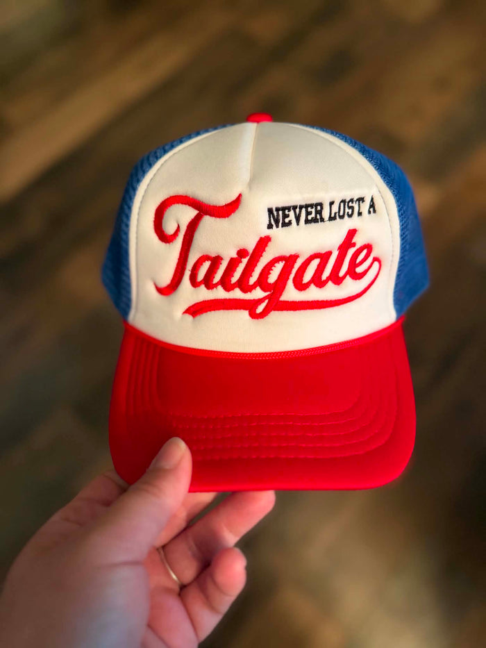 Football Themed Hats - School Colors/Names