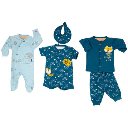 Fox& hedgehog- Summer Baby Set