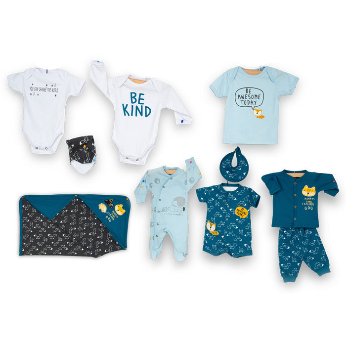 Fox& hedgehog- Summer Baby Set