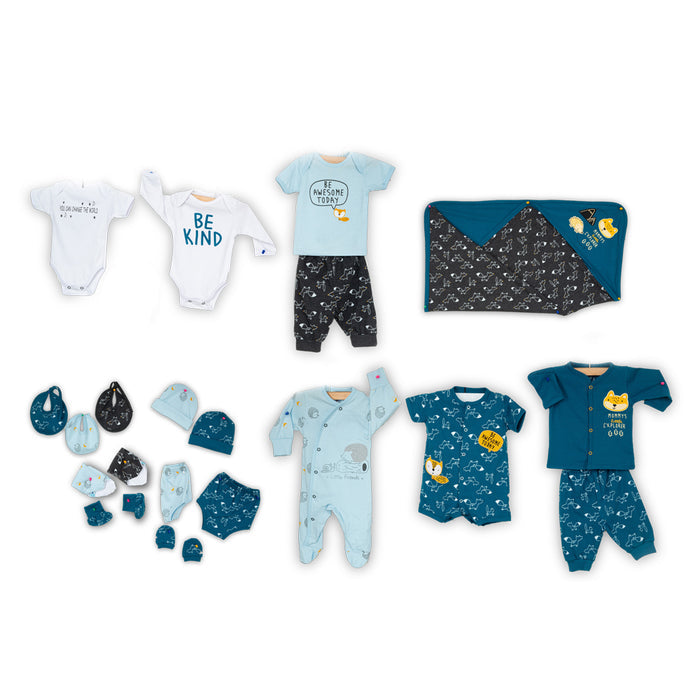 Fox& hedgehog- Summer Baby Set