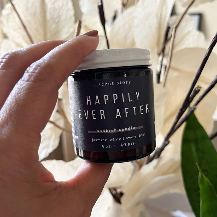 Happily Ever After | Bookish Candle , Soy Candle, 4 oz