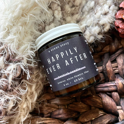 Happily Ever After | Bookish Candle , Soy Candle, 4 oz