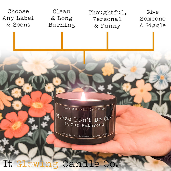 I Hate Everyone Except Us | Funny 100% Natural Soy Candle