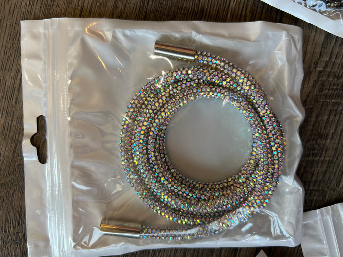 Rhinestone Hoodie Strings