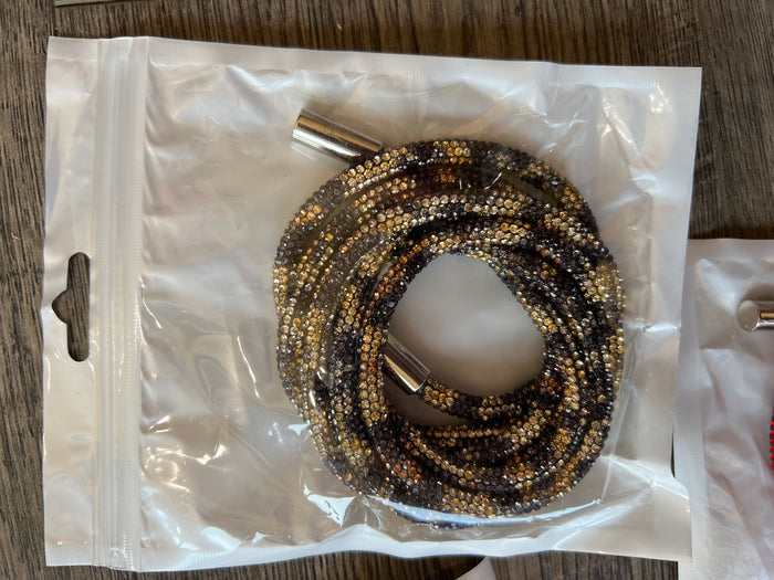 Rhinestone Hoodie Strings