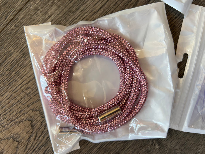 Rhinestone Hoodie Strings