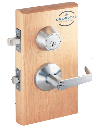 Interconnected Entrance Lockset/Deadbolt - Jhil Grade 2 - Single Locking - Multiple Finishes Available