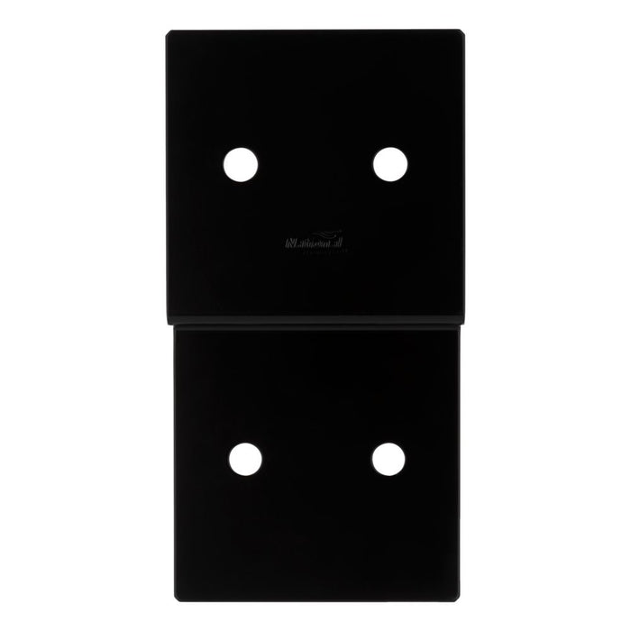 1-3/4" x 5" x 9-3/4" / Black Powder Coat