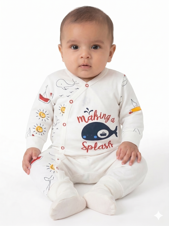 Little sailor - Capasil - Long Sleeve- Summer Romper