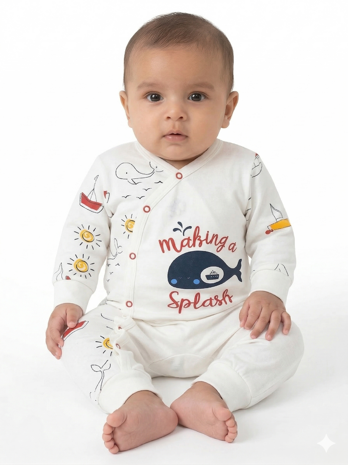 Little sailor - Capasil - Long Sleeve- Summer Romper