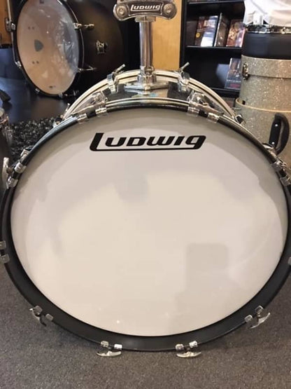 Ludwig Mid-70s Black Logo Sticker BD-43
