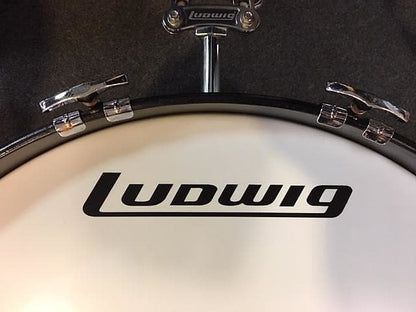 Ludwig Mid-70s Black Logo Sticker BD-43