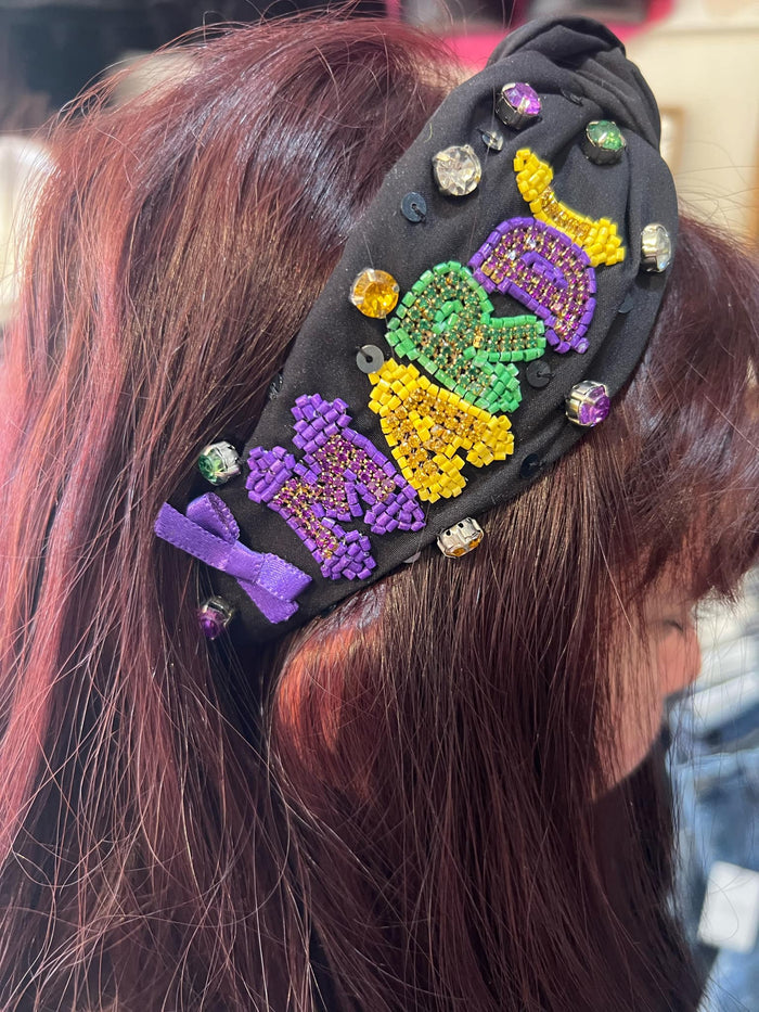 Mardis Gras Headband