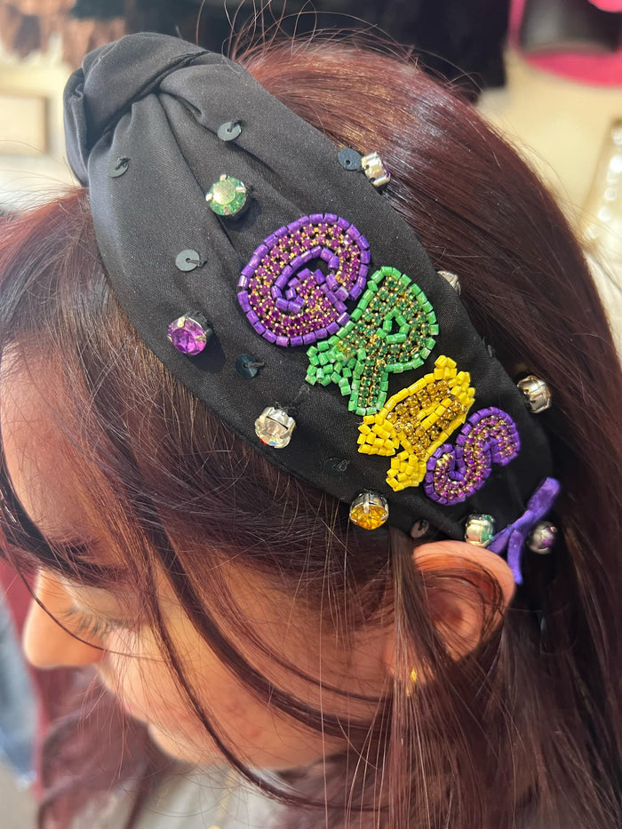 Mardis Gras Headband