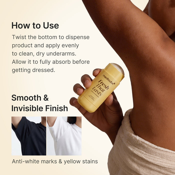 Medicube Fresh That Lasts Deodorant with Vanilla & Pistachio - 83g