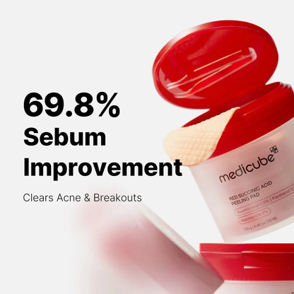 MEDICUBE Red Succinic Peeling Pad Medicube