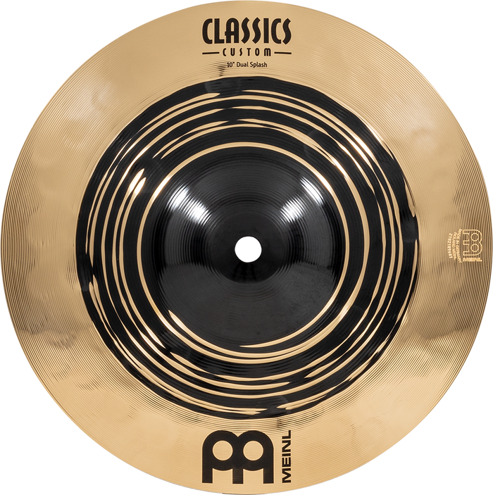 Meinl CC10DUS 10" Classics Custom Dual Splash Cymbal w/ Video Demo