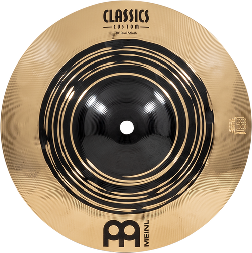 Meinl CC10DUS 10" Classics Custom Dual Splash Cymbal w/ Video Demo