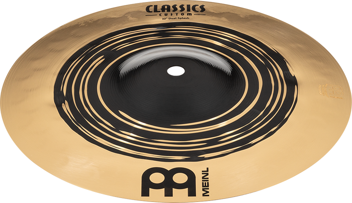 Meinl CC10DUS 10" Classics Custom Dual Splash Cymbal w/ Video Demo