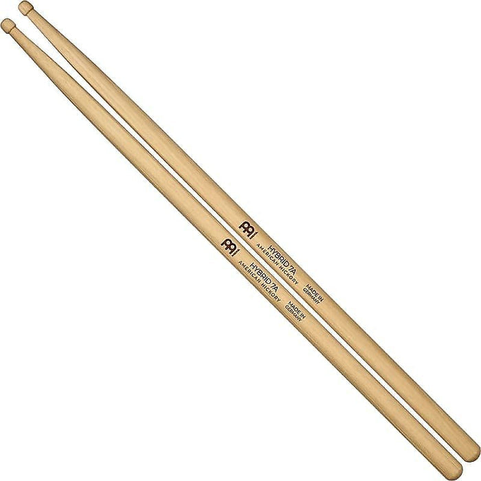 Meinl SB105 Hybrid 7A (Pair) Drum Sticks w/ Video Link Wood Tip