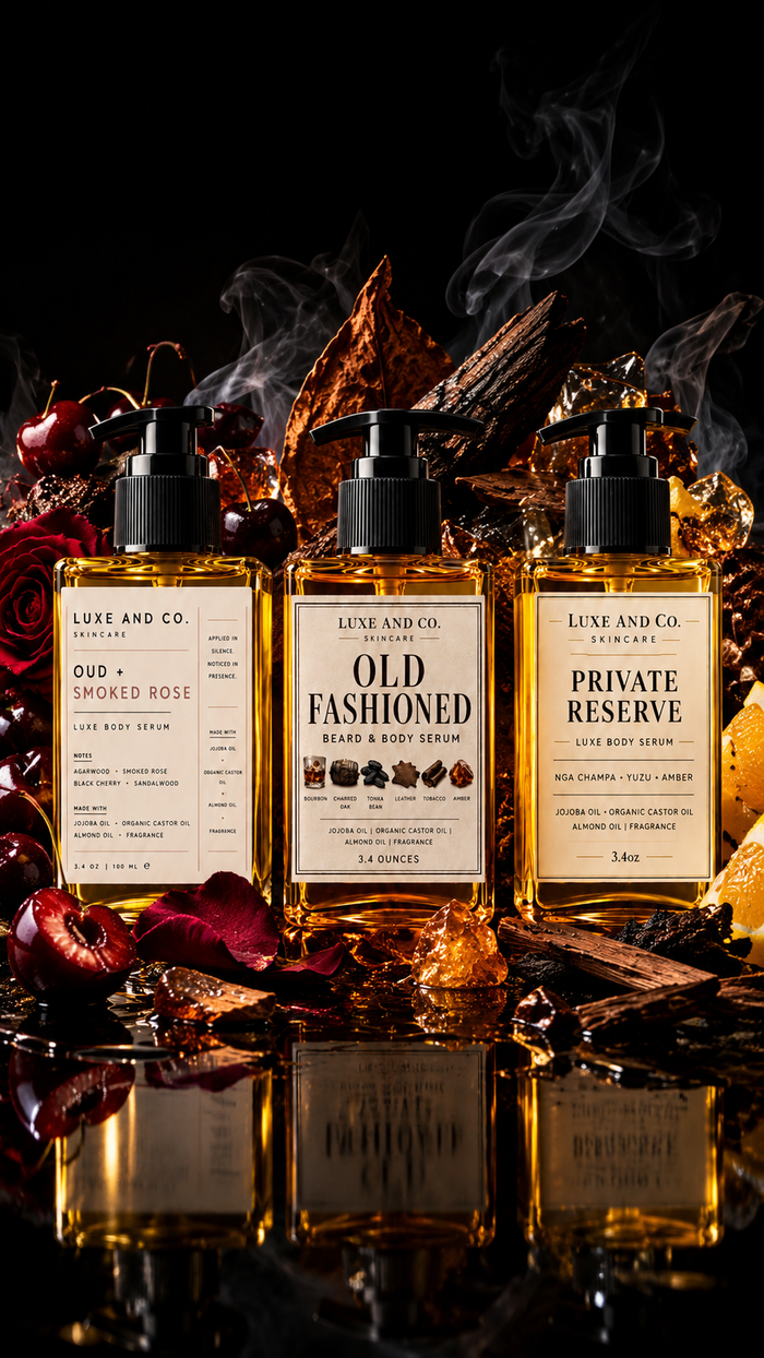 Men's Reserve Trio | 3-Piece Beard + Body Serum Set