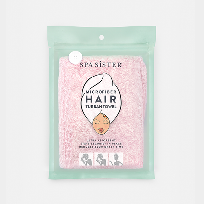 Microfiber Hair Turban Towel