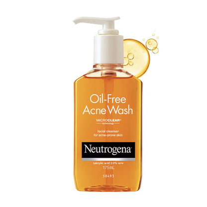 Neutrogena Oil Free Acne Wash For Acne Prone Skin - 177ml