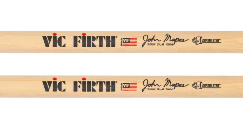 ~NEW~ Vic Firth SMAPTS2 John Mapes Signature Corpsmaster 2 Multi-Tenor Marching Swizzle Drum Stick Pair