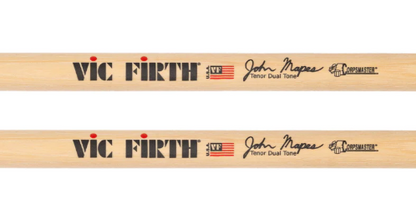 ~NEW~ Vic Firth SMAPTS2 John Mapes Signature Corpsmaster 2 Multi-Tenor Marching Swizzle Drum Stick Pair