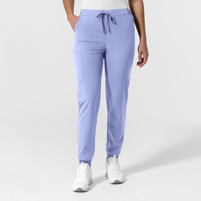 NURTUR Women's Jogger Scrub Pant Ceil Blue