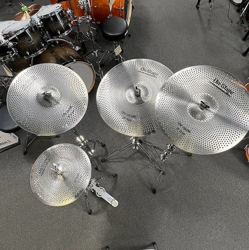 On-Stage 14/16/18/20" Low Volume Cymbal Set w/ Sound Demo