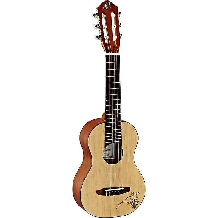 Ortega Guitars RGL5 Bonfire Series Spruce Top Acoustic Guitarlele w/ Video Link