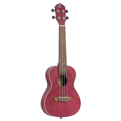 Ortega Guitars RURUBY Earth Series Concert Ukulele in Ruby Raspberry w/ Demo Video