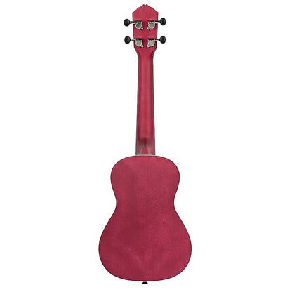 Ortega Guitars RURUBY Earth Series Concert Ukulele in Ruby Raspberry w/ Demo Video