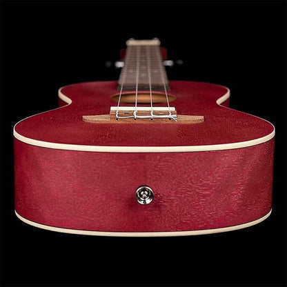 Ortega Guitars RURUBY Earth Series Concert Ukulele in Ruby Raspberry w/ Demo Video