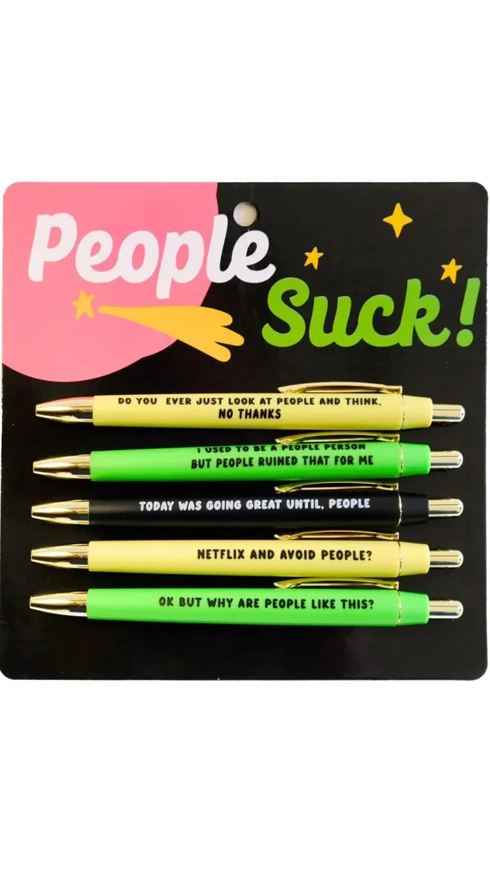 People Suck Pen Set