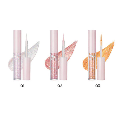 Peripera Sugar Twinkle Liquid Glitter 02 Sodapop Flakes