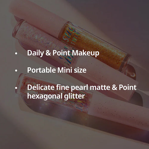 Peripera Sugar Twinkle Liquid Glitter 02 Sodapop Flakes